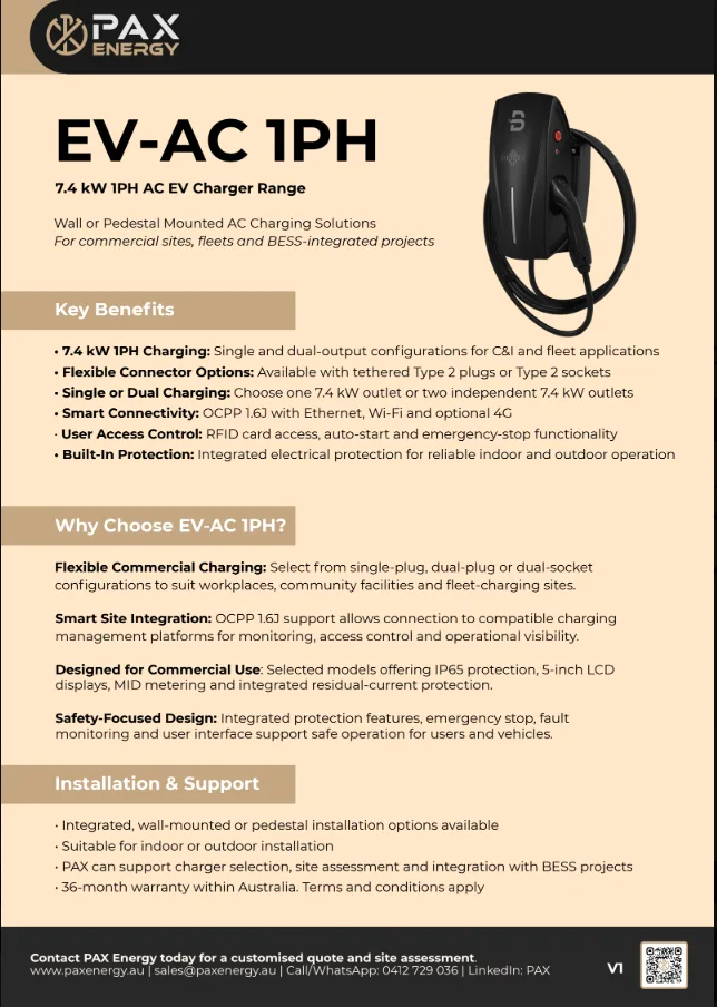 EV AC — 1PH