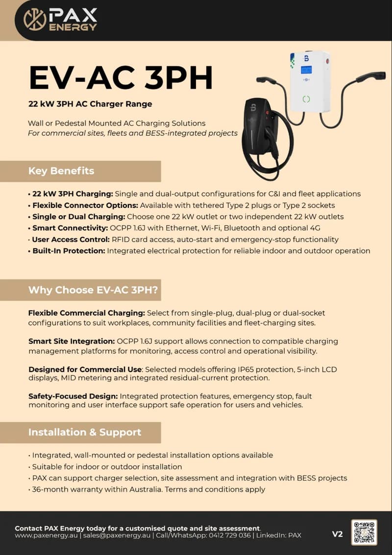 EV AC — 3PH